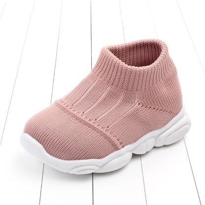 rosa Slide in sneakers för bäbisar